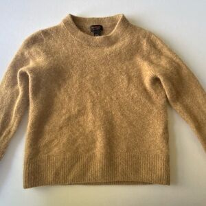 Crewcuts Brushed Crewneck Sweater in Camel Tone